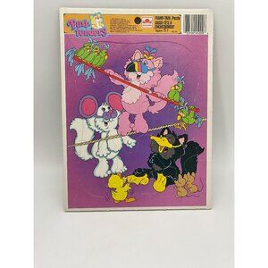 Vintage 1987 Golden Purr-Tenders Frame Tray Puzzle- Retro Jigsaw